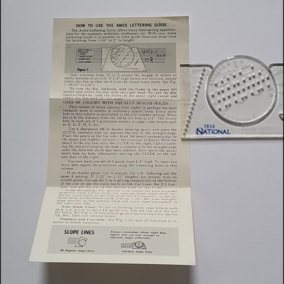 New Lettering Guide - Picture 3 of 5